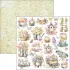 Ciao Bella Flower Shop 12x12 Inch Patterns Pad (8pcs) (CBT077)